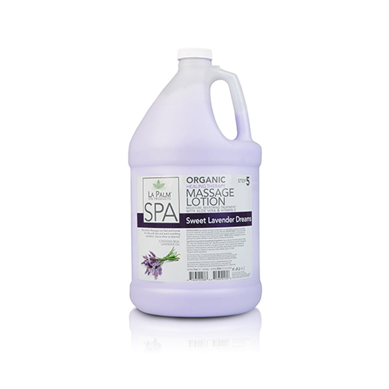LaPalm Healing Therapy Lotion - Sweet Lavender Dreams 1 Gal