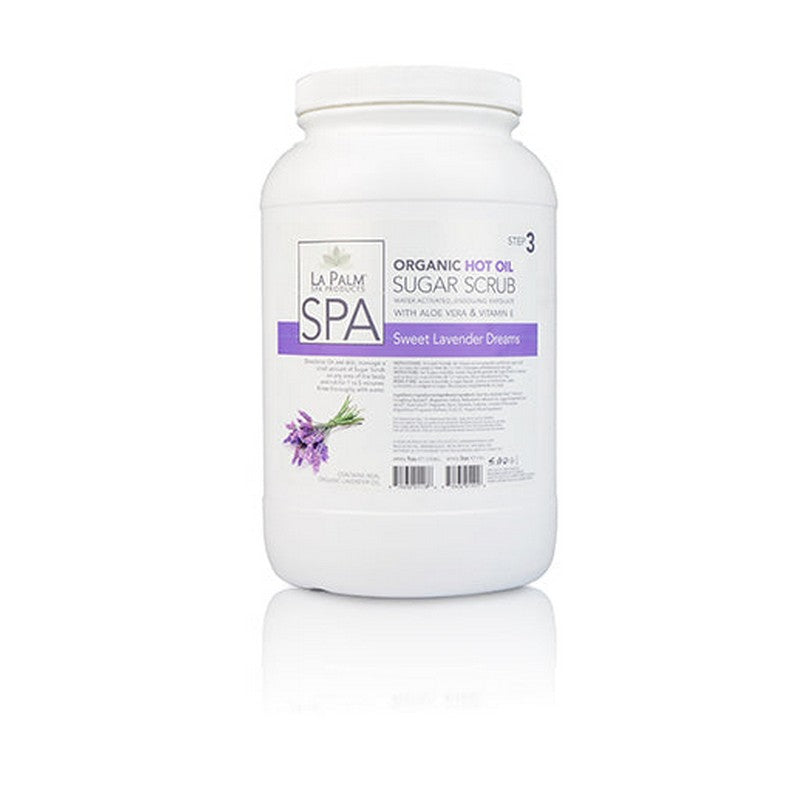 LaPalm Hot Oil Sugar Scrub - Sweet Lavender Dreams 1 Gal