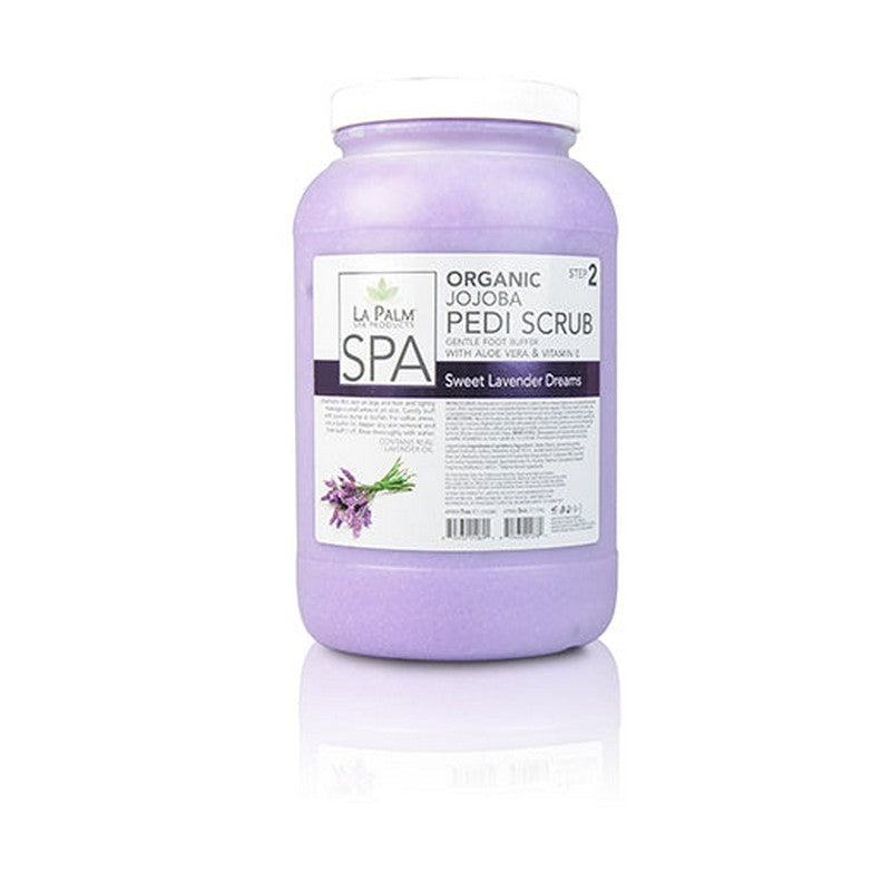 LaPalm Jojoba Pedi Scrub - Sweet Lavender Dreams 1 Gal