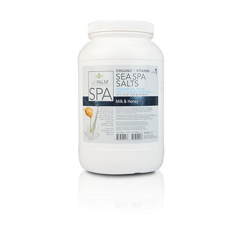 LaPalm Sea Spa Salts - Milk & Honey 1 Gal