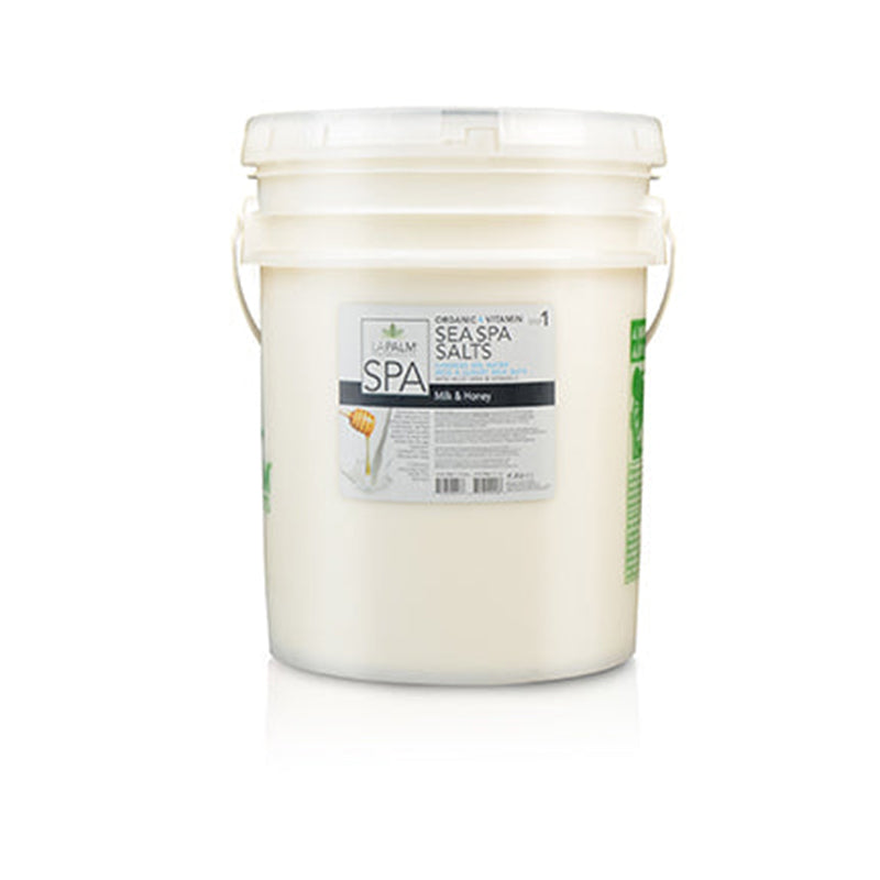 LaPalm Sea Spa Salts - Milk & Honey 5 Gal