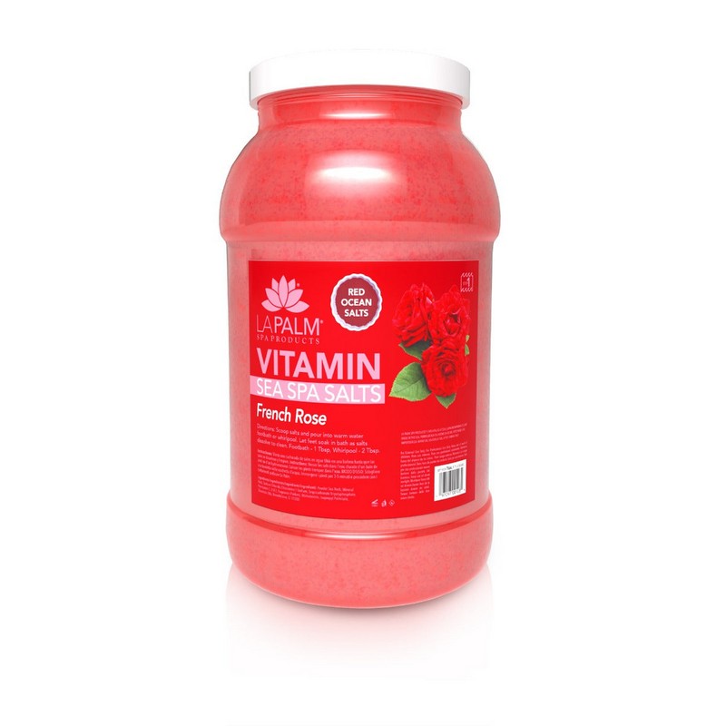 LaPalm Sea Spa Salts - French Rose 1 Gal