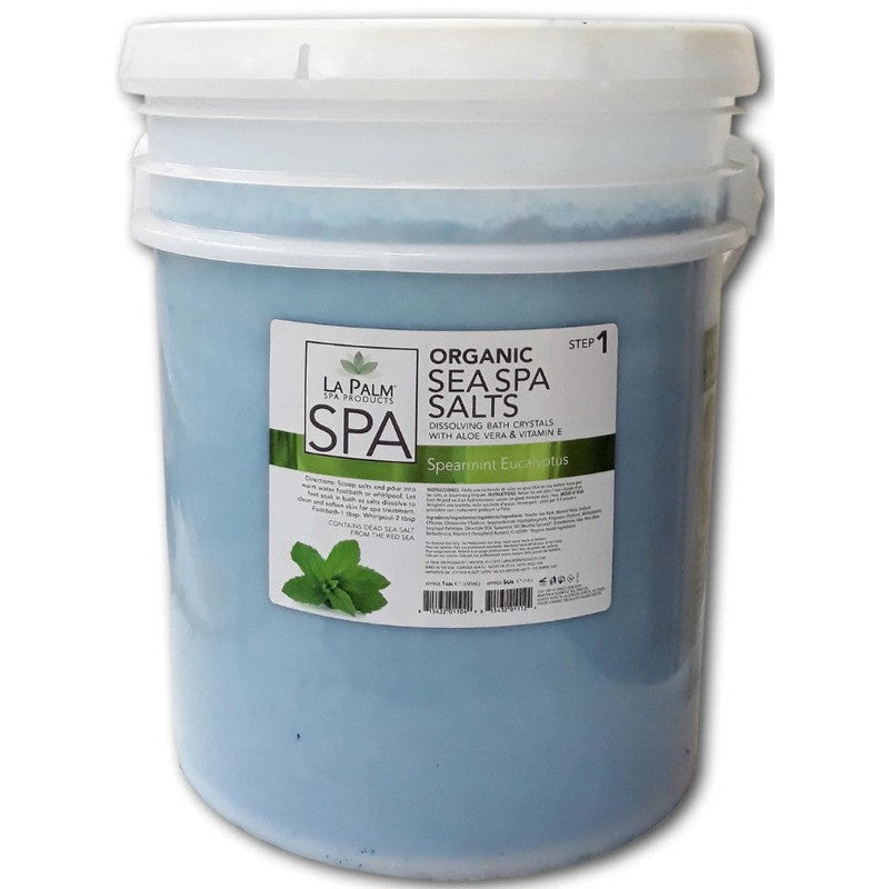 LaPalm Sea Spa Salts - Spearmint Eucalyptus 5 Gal