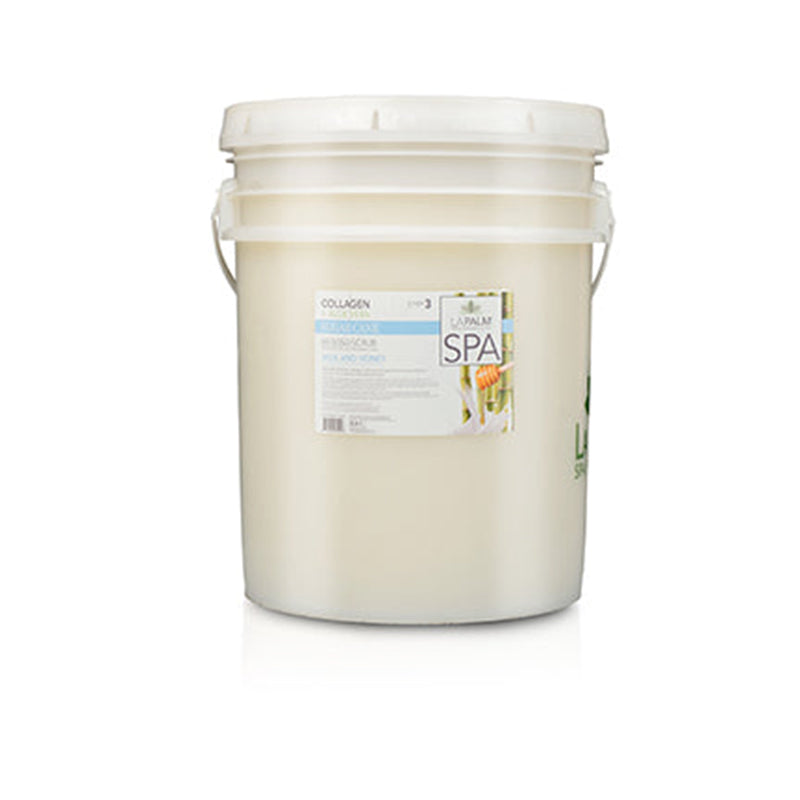 LaPalm Extreme Sugar Scrub - Milk & Honey 5 Gal