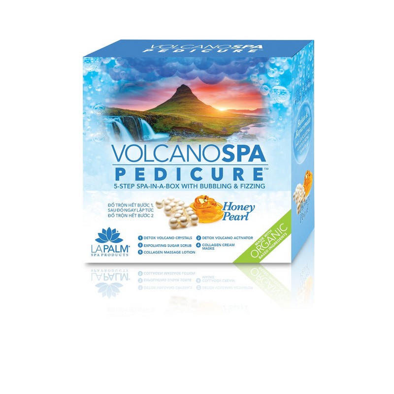 Volcano Spa Pedi - Honey Pearl