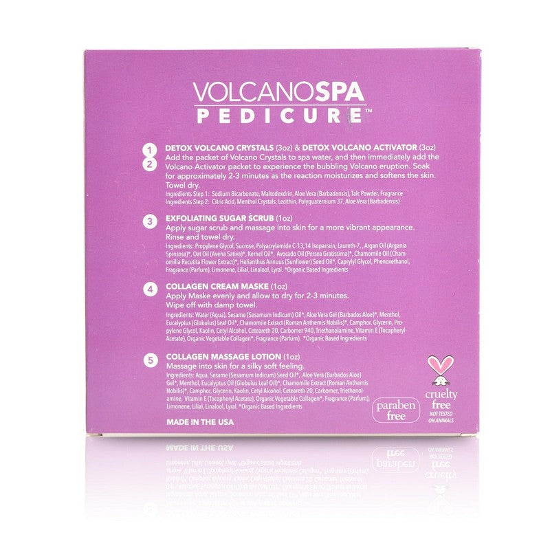Volcano Spa Pedi - Lavender Eruption