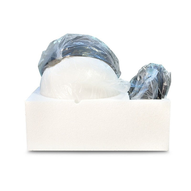 Half Moon Black Pendant Ceiling Light 8"W