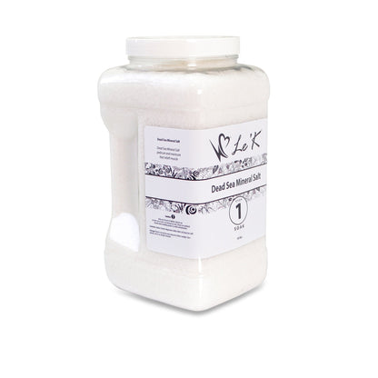 Le'K Herbal Spa - Step 1 - Dead Sea Mineral Salt - 10 lbs
