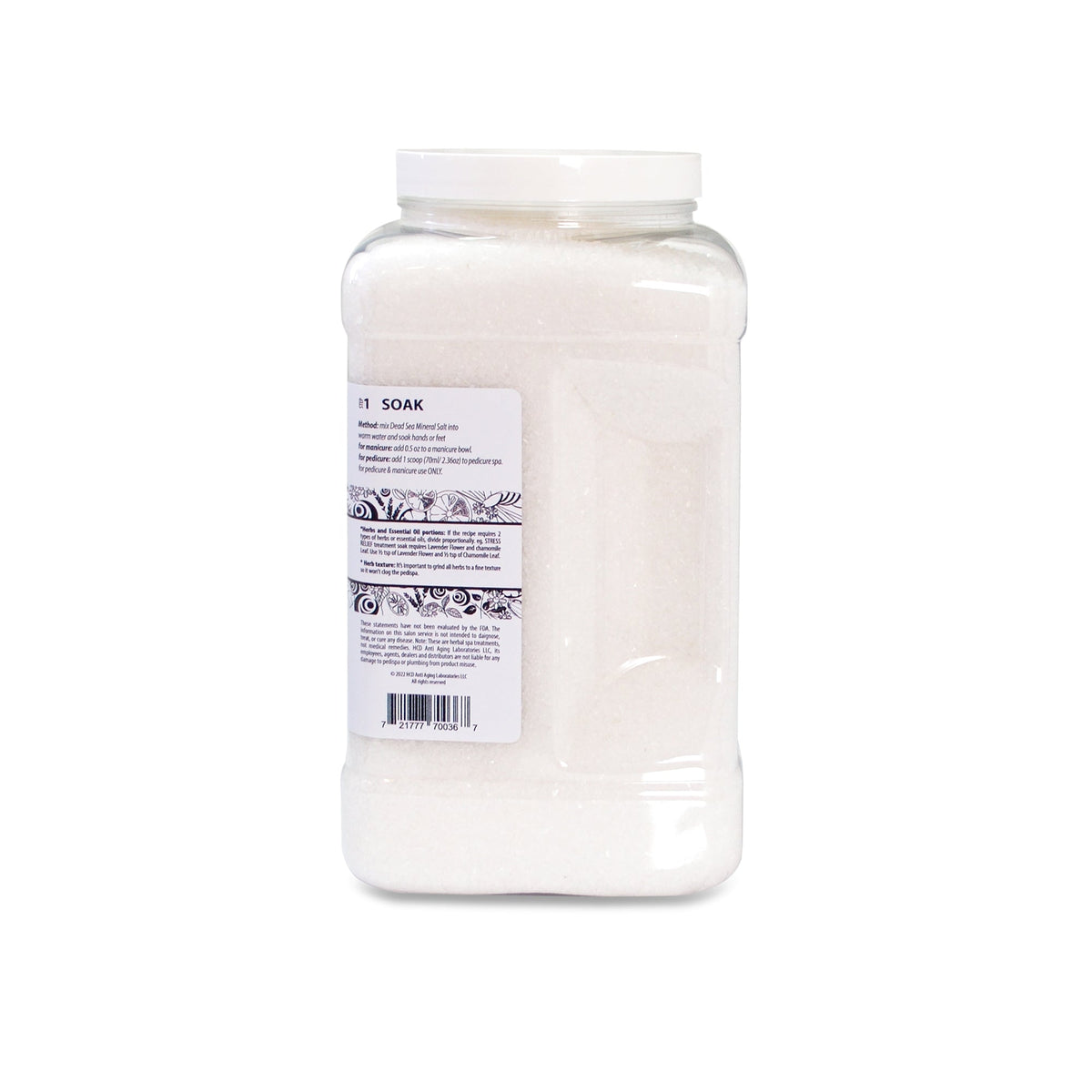 Le'K Herbal Spa - Step 1 - Dead Sea Mineral Salt - 10 lbs