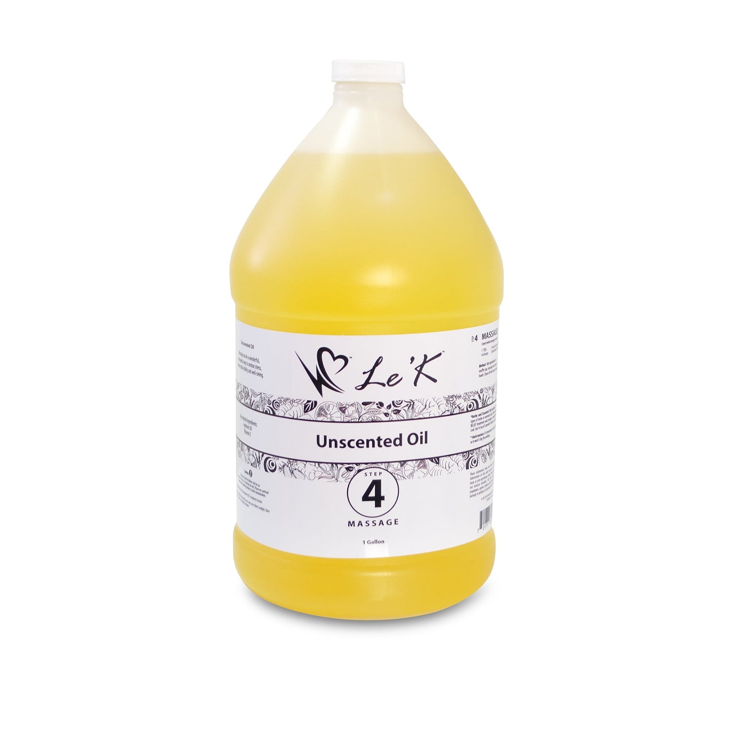 Le'K Herbal Spa - Step 4 - Massage Oil Base - 1 Gal