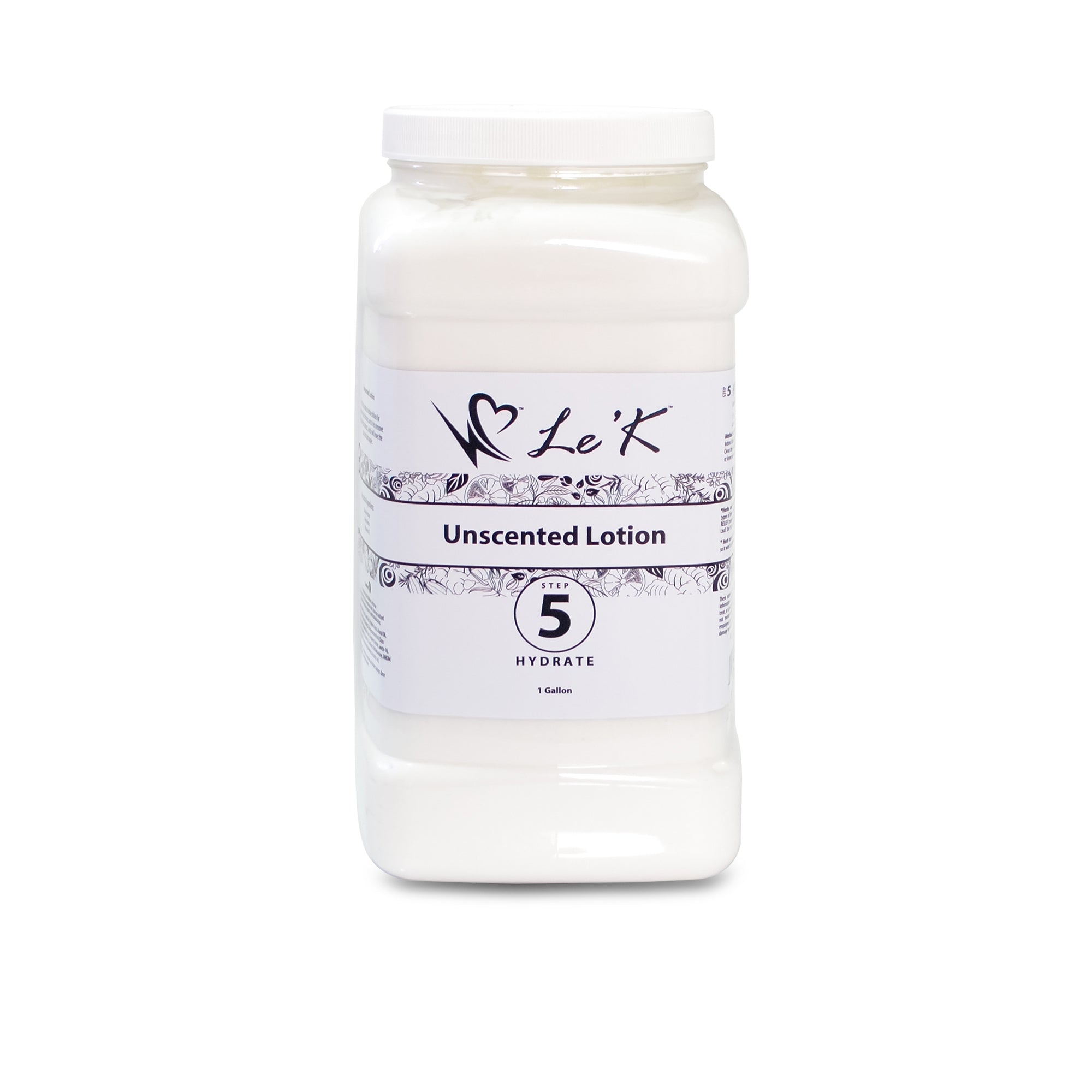 Le'K Herbal Spa - Step 5 - Lotion Base 1 Gal