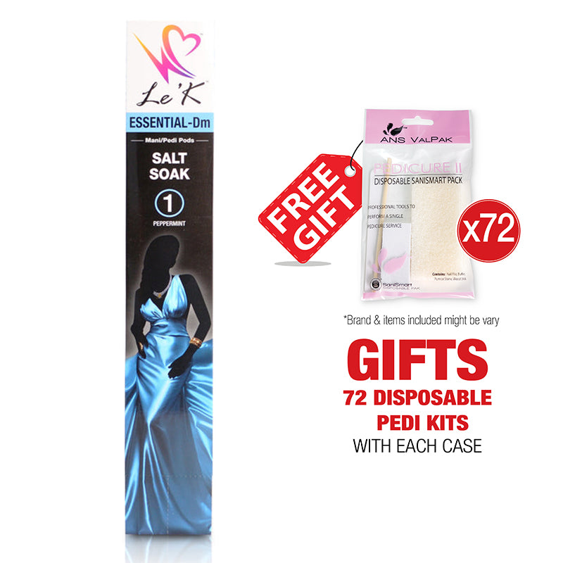 Le'K ManiPedi PODs - Essential-Dm - Step 1