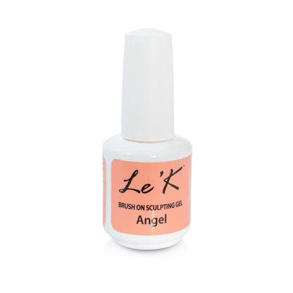 Le'K Brush On Sculpting Gel - Angel 0.5 oz