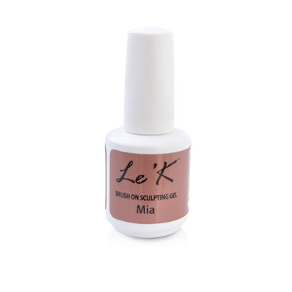 Le'K Brush On Sculpting Gel - Mia 0.5 oz
