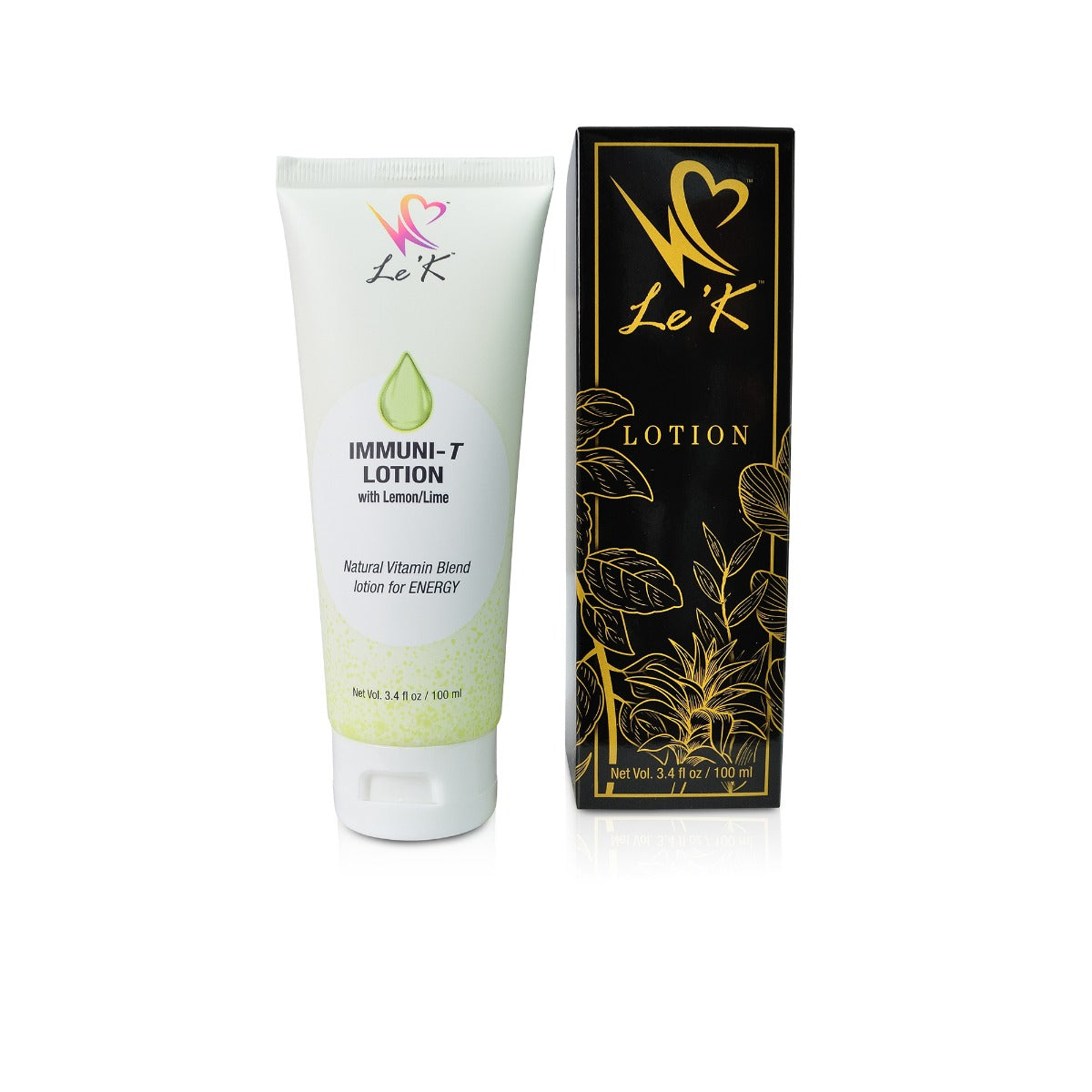 Le'K Lotion - Immuni-T Lemon & Lime 3.4 oz