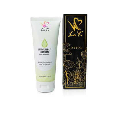 Le'K Lotion - Immuni-T Lemon & Lime 3.4 oz