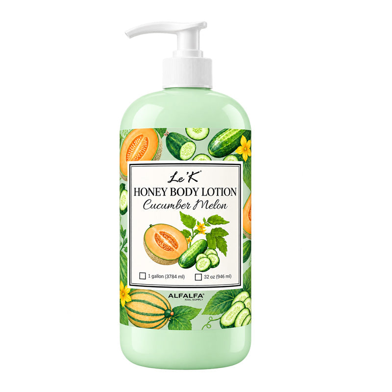 Le'K Pedicure - Lotion Honey Cucumber Melon - 1 Gal