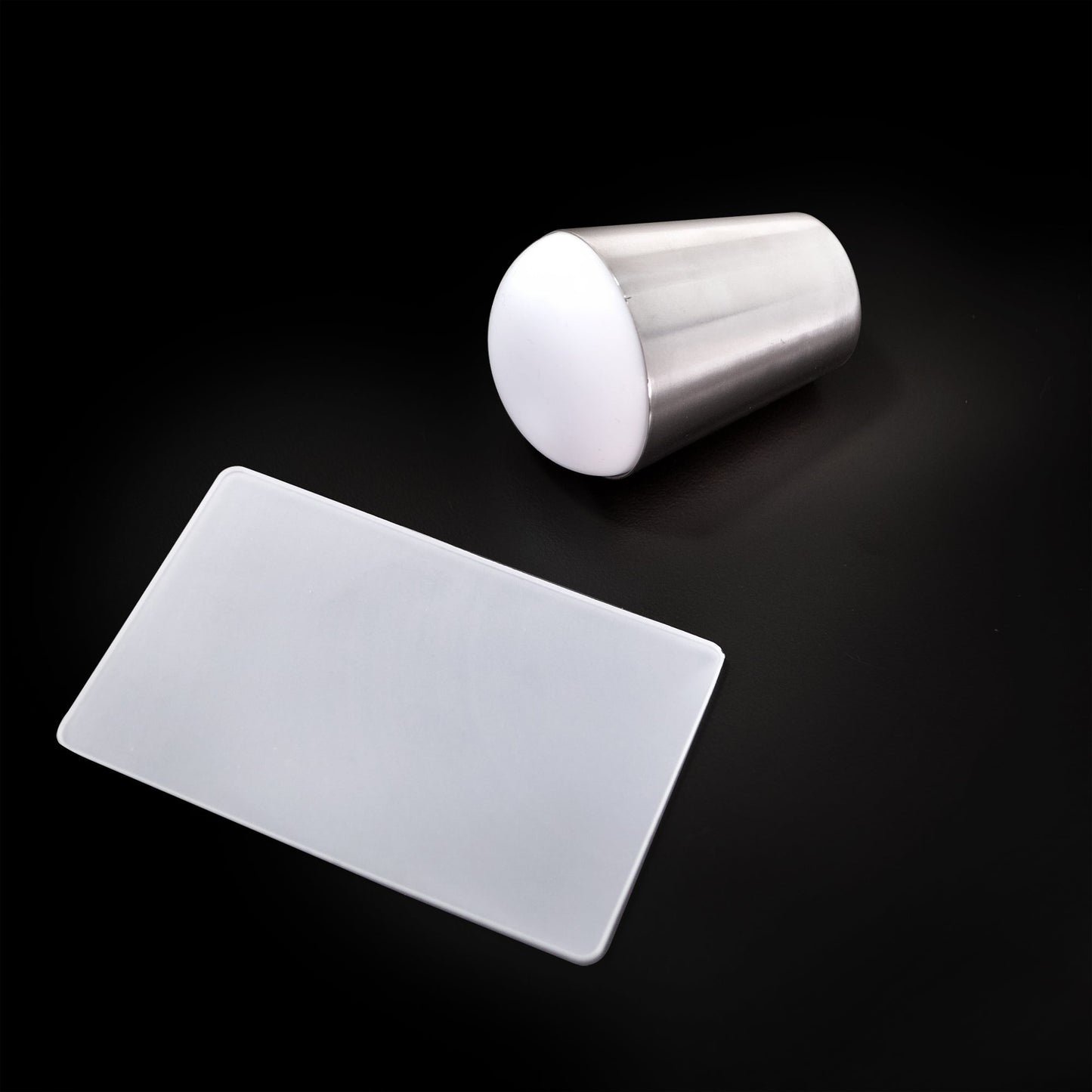 Le'K Silicone Nail Art Stamp with Scraper
