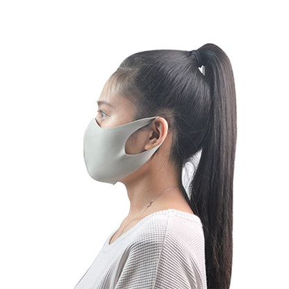 Die-cut Poly Mask - Grey - 10pcs/bag