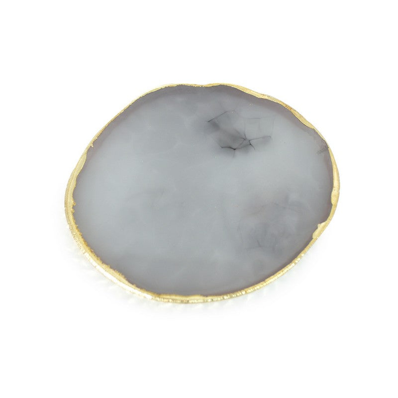Nail Art  Resin Palette Mixing Plate - Grey