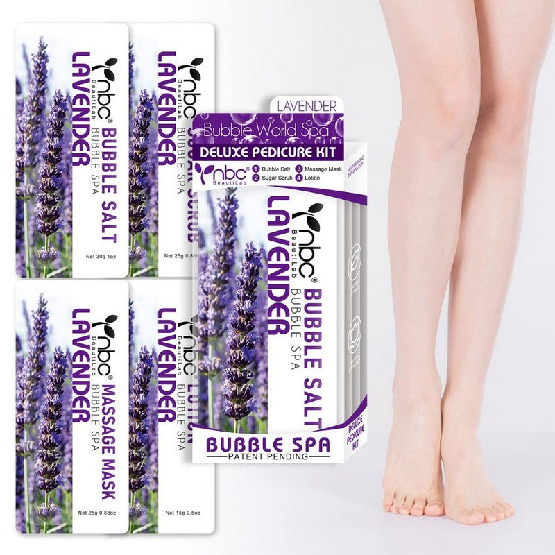 NBC Deluxe Pedicure Kit - Lavender 1 Case