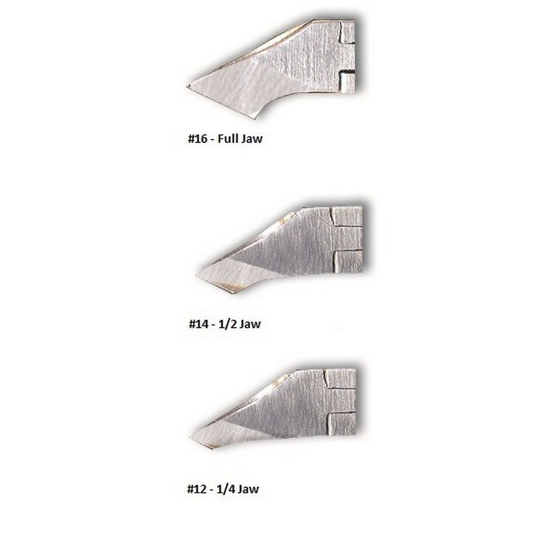 ANS Premium 1/2 Jaw Cuticle Nipper #14- Round Neck