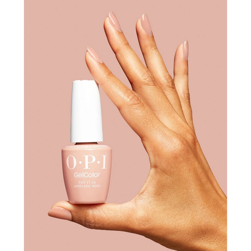 OPI Gel #GCS061 - Put It In Airplane Mode-4