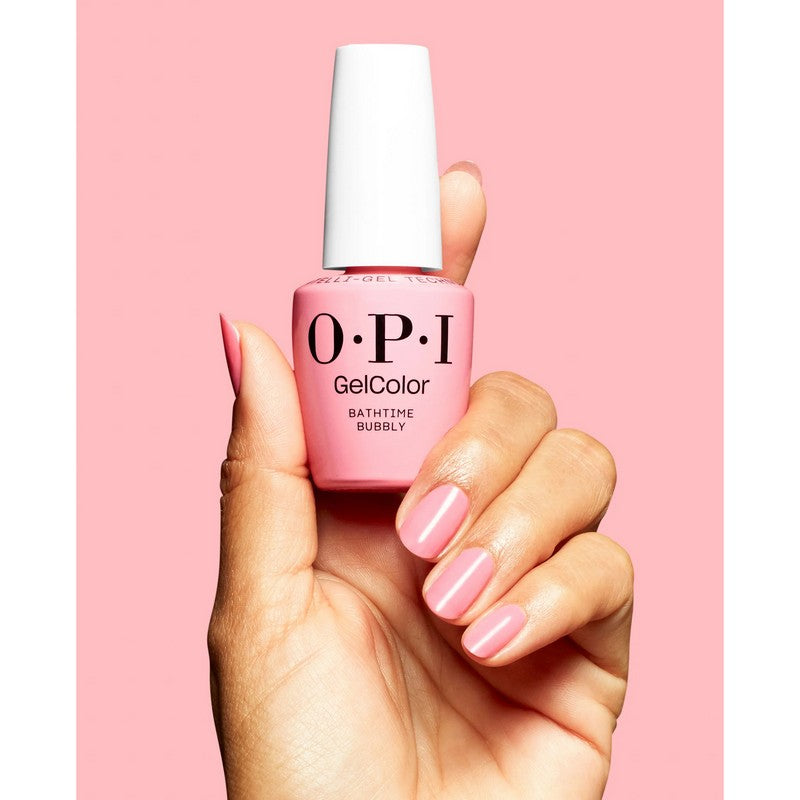 OPI Gel #GCS065 - Bathtime Bubbly-4