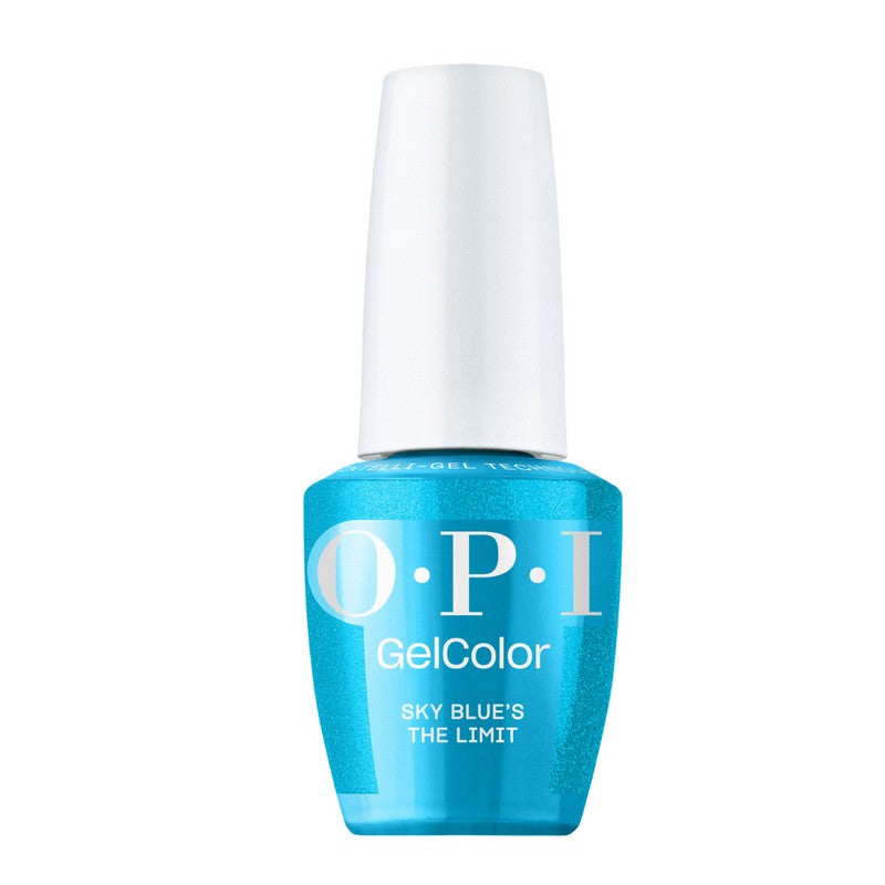 OPI Gel #GCS077 Sky Blue's-The-Limit