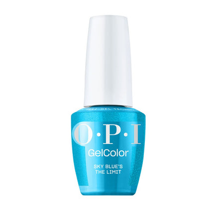 OPI Gel #GCS077 Sky Blue's-The-Limit