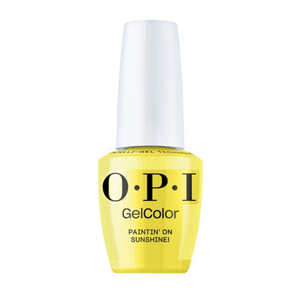 OPI Gel #GCS079 Paintin' on Sunshine!