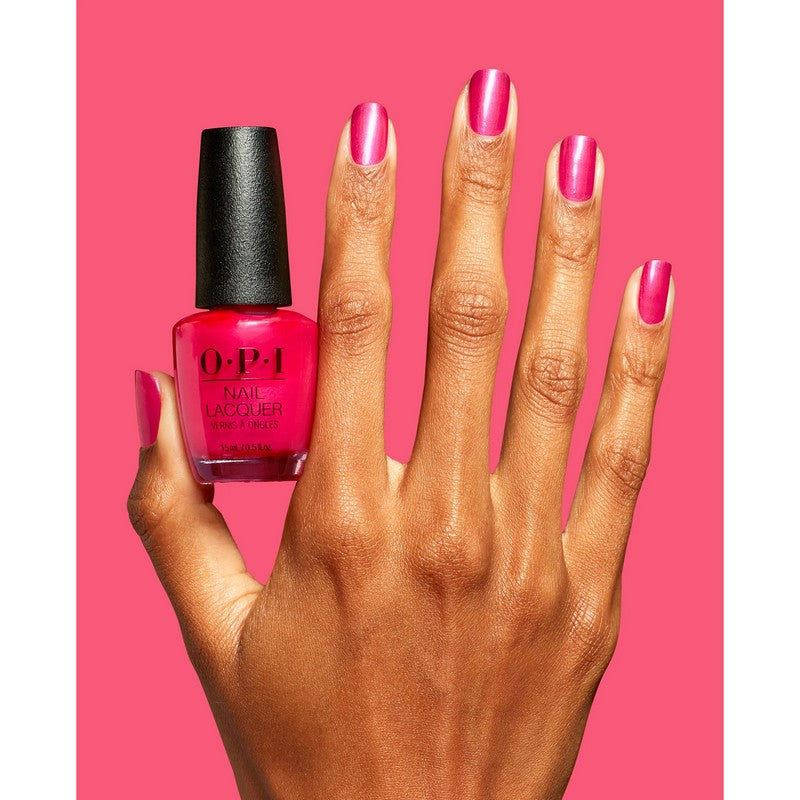 OPI Lac #S067 - Pompeii Pink-4
