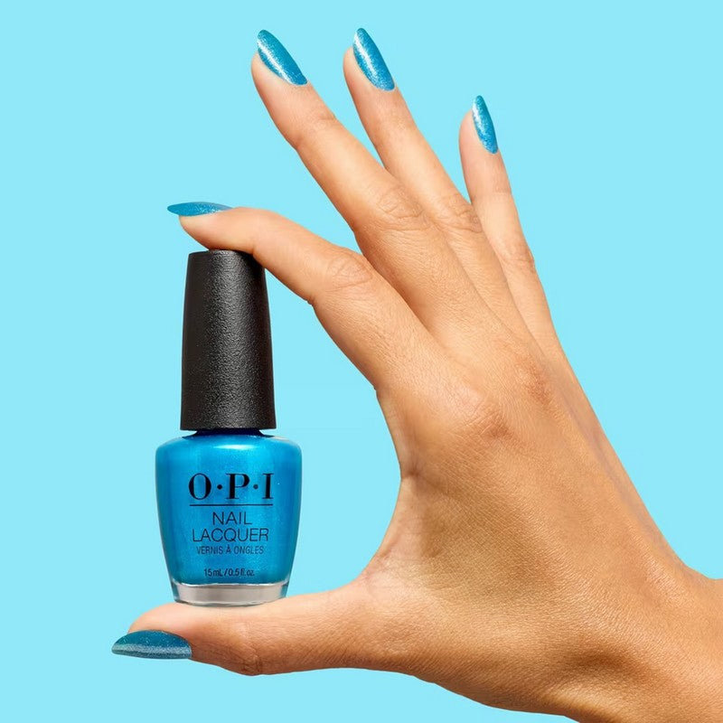 OPI Lac #S077 - Sky Blue's The Limit