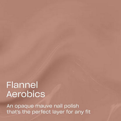 OPI Lac #F027 - Flannel Aerobics