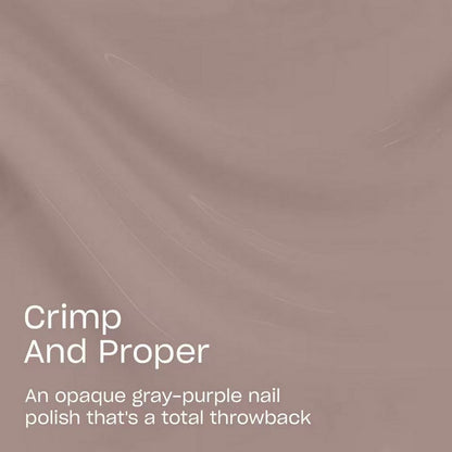 OPI Lac #F031 - Crimp and Proper