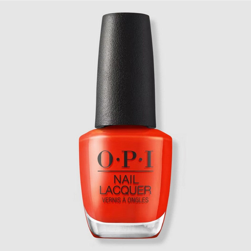 OPI Lac #F034 - Totally Red-ical