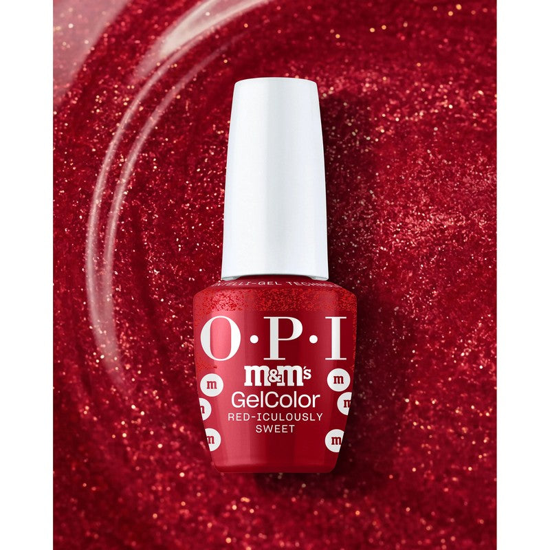 OPI Gel #GCHRT12 - Red-Iculously Sweet