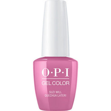 OPI Gel Polish #GCP31 - Suzi Will Quechua Later!