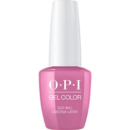 OPI Gel Polish #GCP31 - Suzi Will Quechua Later!