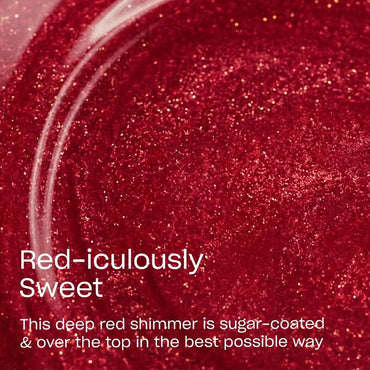 OPI Lac #HRT12 - Red-Iculously Sweet