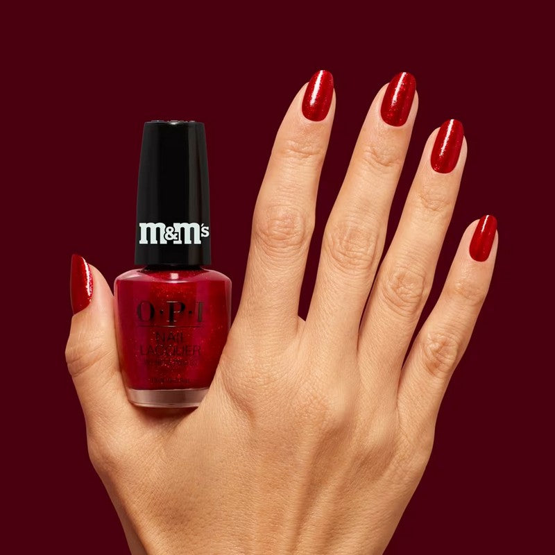 OPI Lac #HRT12 - Red-Iculously Sweet
