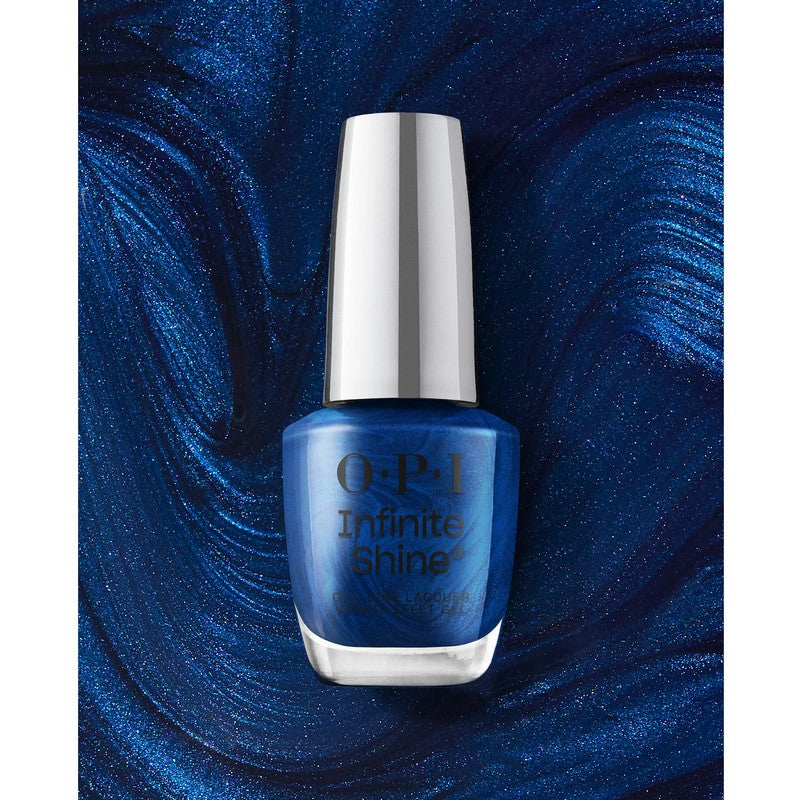 OPI Infinite Shine # HRS - Sneak - A - Blue Candy