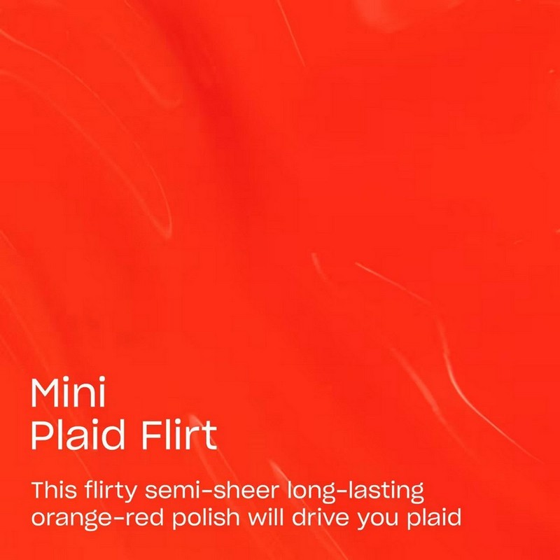 OPI Infinite Shine #188 - Mini Plaid Flirt