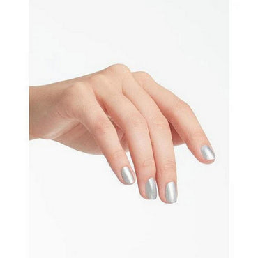 OPI Infinite Shine #L48 - Silver on Ice.