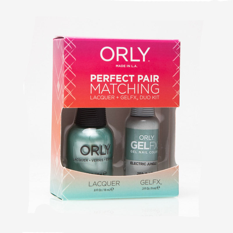 Orly Perfect Pair 31221 - Electric Jungle 0.6 oz/0.3 oz