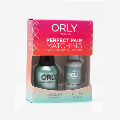 Orly Perfect Pair 31221 - Electric Jungle 0.6 oz/0.3 oz
