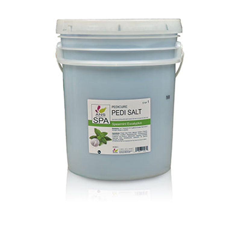 ANS - Pedi Salts - Spearmint Eucalyptus 5 Gal