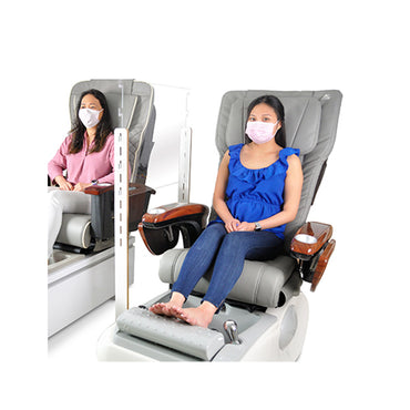 Pedispa Acrylic Divider Protective Screen