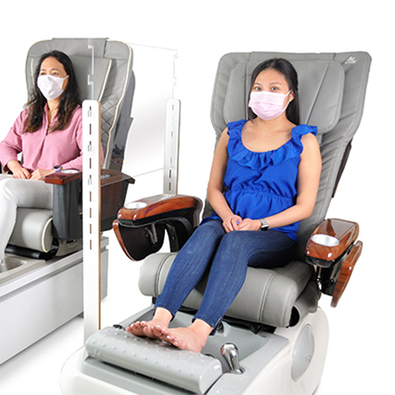 Pedispa Acrylic Divider Protective Screen