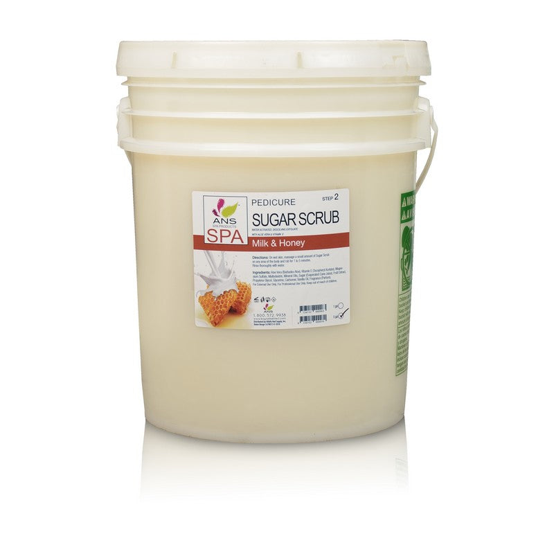 ANS Sugar Scrub - Milk & Honey 5 Gal